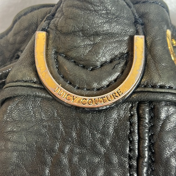 Juicy Couture Vintage Black Leather Bag - Picture 15 of 17